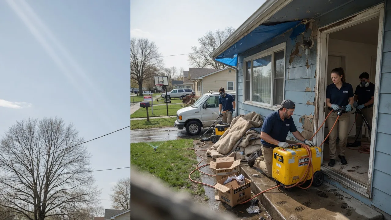 Basement Flood Cleanup in Jonesville, MI near me